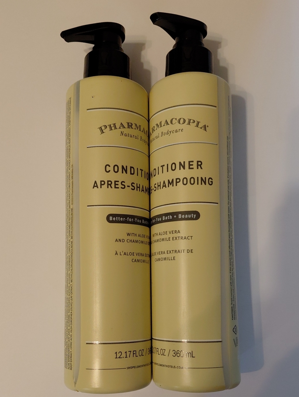 Pharmacopia Natural Bodycare Conditioner 12.17 Fl. Oz. 360ml Aloe Vera Chamomile